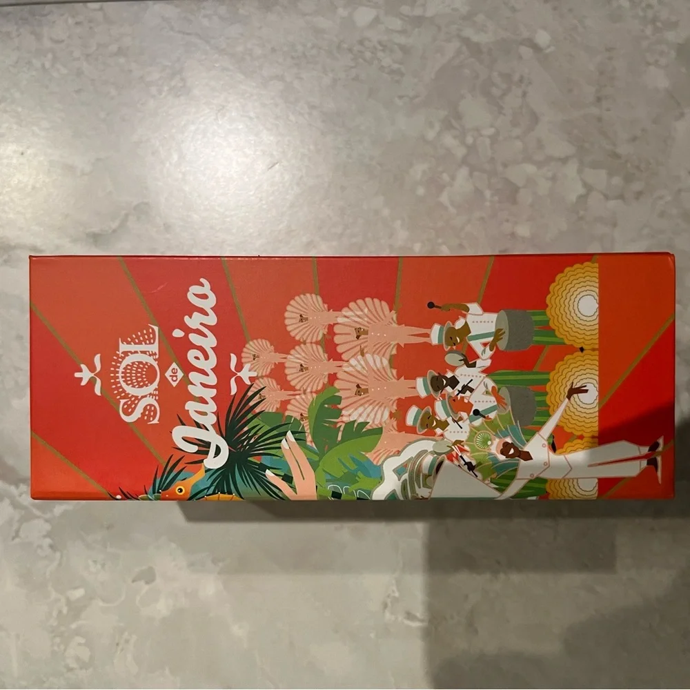 Empty box Sol de Janeiro bum bum Shimmer Carnival Storage Gift Organizer